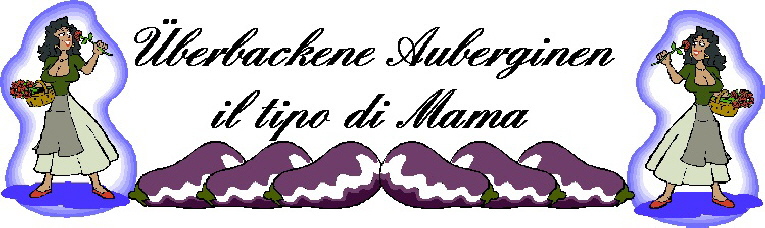 Überbackene Auberginen