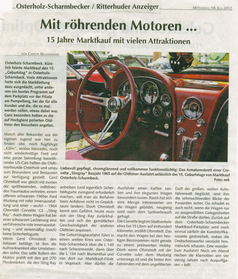 übernommen aus der "C1", das flugzeugorientierte Cockpit