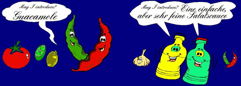 Guacamole & ein einfaches aber feines Salatdressing